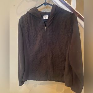 Black Columbia zip up hoodie